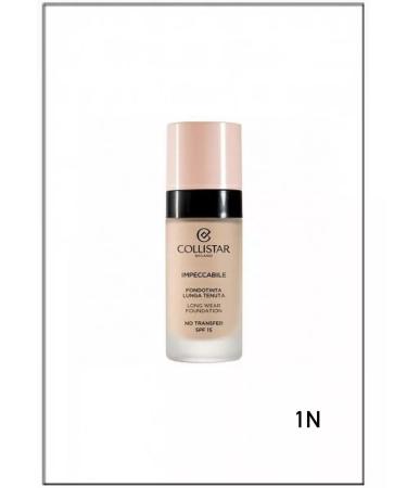 Collistar Impecabile Long Wear Foundation 1n Tonal Face Cream