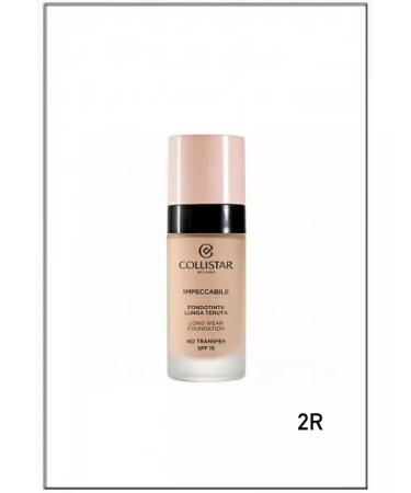 Collistar Impecabile Long Wear Foundation 2R Tonal Face Cream
