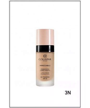 Collistar Impecabile Long Wear Foundation 3n Tonal Face Cream