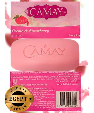 Camay Cream Soap novelty from Kama 4pcs 125g - Buy Online on GoSupps.com