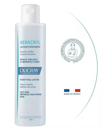 DUCRAY Keraacnyl Lotion cleansing for problem skin 200 ml - Buy Online on GoSupps.com