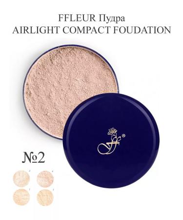 ffleur Powdered powder powder 9830 Natural No. 2