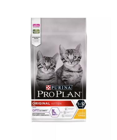 Purina Pro Plan Original Kitten Optistart with chicken for kittens 1.5 kg - Buy Online on GoSupps.com