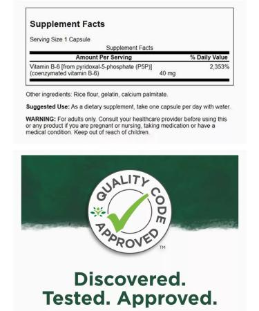 Swanson pyridoxal 5 phosphate p 5 p 6 - Buy Online on GoSupps.com