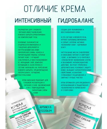 Giorgio Capachini Foot cream moisturizer hydrobalance with urea 300 ml - Buy Online on GoSupps.com
