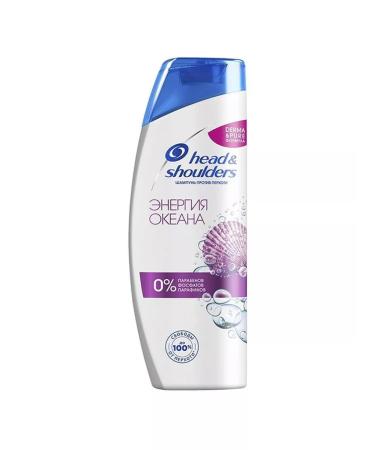 Head&Shoulders Shampoo against dandruff ocean energy 400 ml - 2 pcs - Buy Online on GoSupps.com