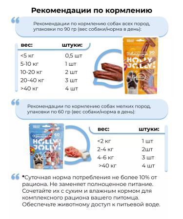 Holly Jolly Goodies for dogs sausage 90g*3pcs - Buy Online on GoSupps.com