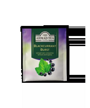 Ahmad Tea Black tea "Blackcurrant Burst" 2pcs x 25 packets. Currant - Buy Online on GoSupps.com