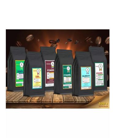 Caffeina Coffee in grains 500g natural Ethiopia - Buy Online on GoSupps.com