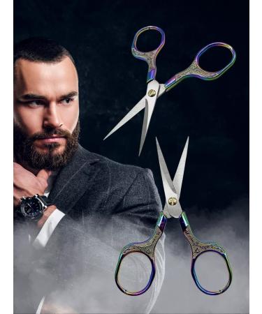 VZ Scissors for haircuts of beard and mustache - Buy Online on GoSupps.com
