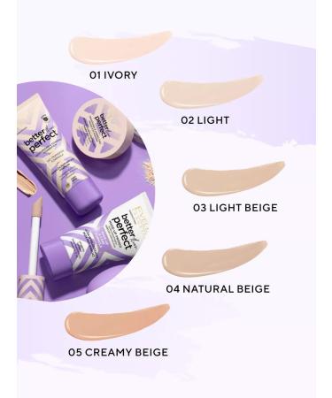 EVELINE Tonal base Better than Perfect tone No. 03 Light Beige - Buy Online on GoSupps.com