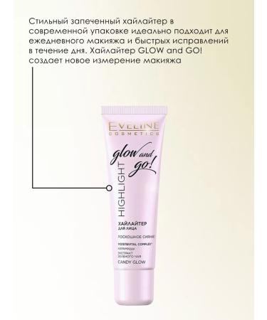 EVELINE Highlight Glow and Go Highlight Highliter! tone Candy Glow - Buy Online on GoSupps.com