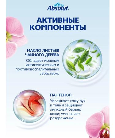 Absolut Liquid hand soap 5 liters with panthenol wild orchid - Buy Online on GoSupps.com