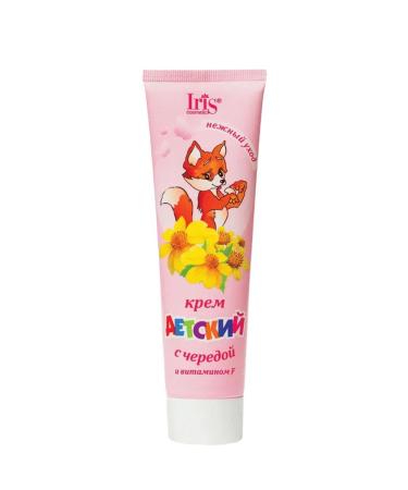 Iris Cosmetic Children's cream with a series and vitamin F 100 ml - Buy Online on GoSupps.com