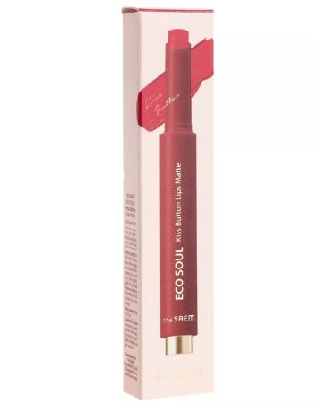 THE SAEM Lipstick matte 04 Fusia Red - Buy Online on GoSupps.com