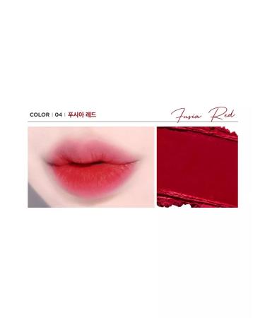 THE SAEM Lipstick matte 04 Fusia Red - Buy Online on GoSupps.com