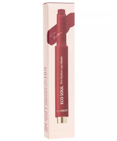 THE SAEM Lipstick matte 03 Mauve Burgundy - Buy Online on GoSupps.com