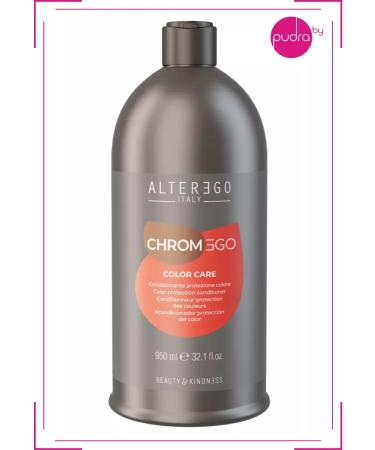AlterEgo Italy Air conditioner for dyed hair Chromego Color Care 950 ml - Buy Online on GoSupps.com