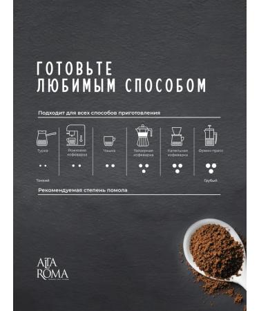 ALTA ROMA Coffee in Blend 1 Arabica Brazil 1 kg - Buy Online on GoSupps.com