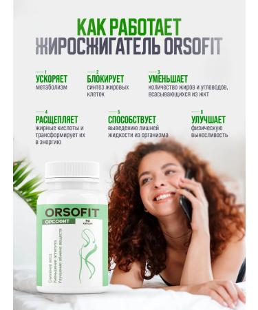 Orsofit Fat burner tablets for weight loss effective - Buy Online on GoSupps.com