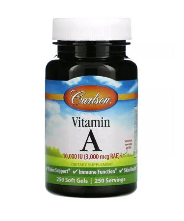 Carlson Labs Vitamin A - Buy Online on GoSupps.com