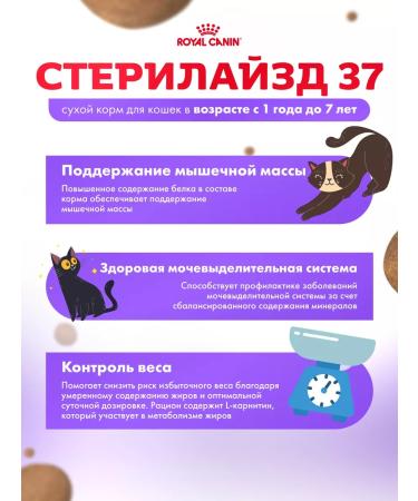 ROYAL CANIN Dry food for cats Sterilated with chicken 4 kg - Buy Online on GoSupps.com