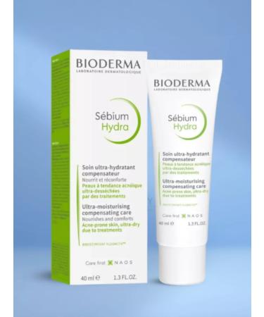 Bioderma Moisturizer against acne Sebium Hydra - Buy Online on GoSupps.com