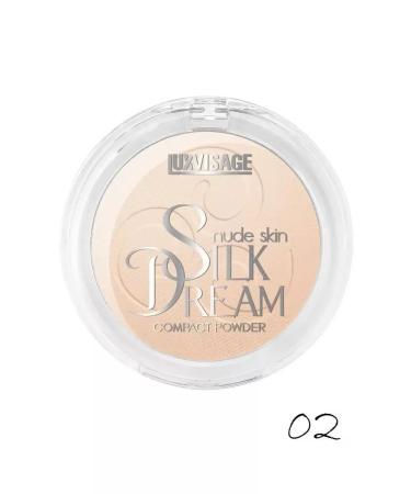LUXVISAGE Compact powder for Silk Dream Nude Skin tone 2 - Buy Online on GoSupps.com