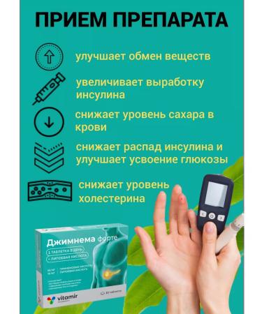 square-s Jimnema Forte tablets from diabetes 3x30 - Buy Online on GoSupps.com