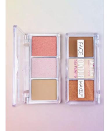Alvin D'Or Palette 3 in 1 Trio Palette (tone 02) - Buy Online on GoSupps.com