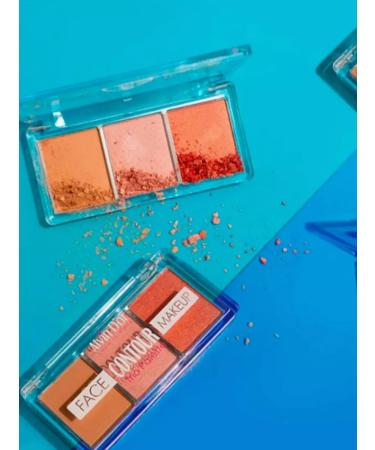 Alvin D'Or Palette 3 in 1 Trio Palette (tone 02) - Buy Online on GoSupps.com