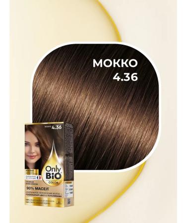 Only Bio Persistent hair dye 4.36 mokko 2 pcs - Buy Online on GoSupps.com