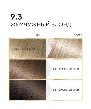 Only Bio Persistent hair dye 9.3 Pearl blond 2 pcs - Buy Online on GoSupps.com