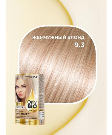 Only Bio Persistent hair dye 9.3 Pearl blond 2 pcs - Buy Online on GoSupps.com