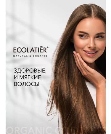 Ecolatier Shampoo hair mask power Organic Coconut 500 ml 2 pcs - Buy Online on GoSupps.com