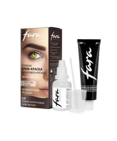 FARA Cream-painting for eyebrows and eyelashes persistent tone 2.0 30 ml
