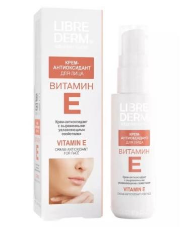 LIBREDERM vitamin E Cream-antioxidant for face 50 ml-2pcs - Buy Online on GoSupps.com