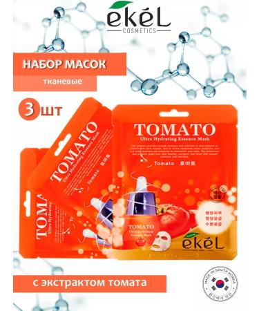 EKEL Cat a tissue with tomato extract 3 pcs