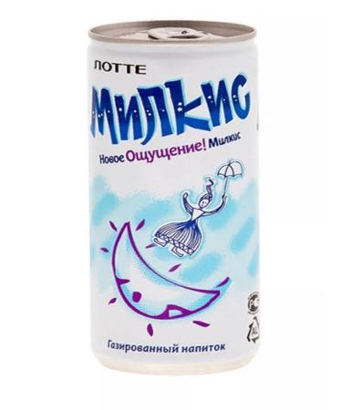 Lotte Set of drinks Milkis at 250 ml melon mango new sensation - Buy Online on GoSupps.com