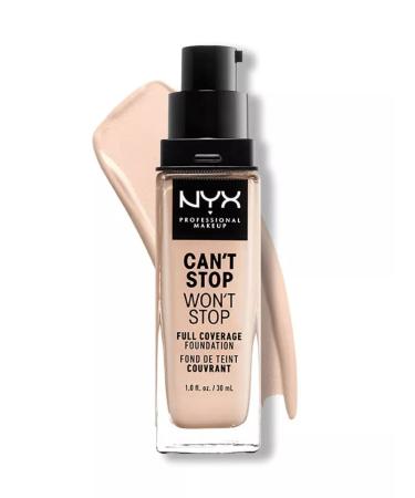 NYX Professional Makeup Tonal base can't Stop Wonmet Stop 01 Pale Original - Buy Online on GoSupps.com