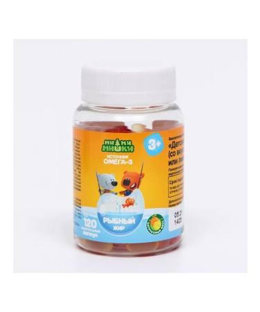 BE-BE-BEARS Fish fat children's caps. 400 mg No. 120 citrus - Buy Online on GoSupps.com