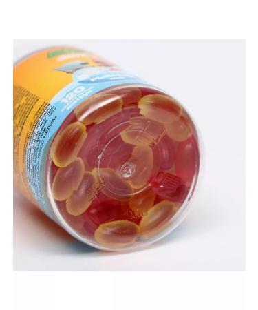 BE-BE-BEARS Fish fat children's caps. 400 mg No. 120 citrus - Buy Online on GoSupps.com