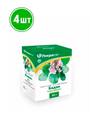 bee lab Badan of the rhizome 50 gr. 4pcs