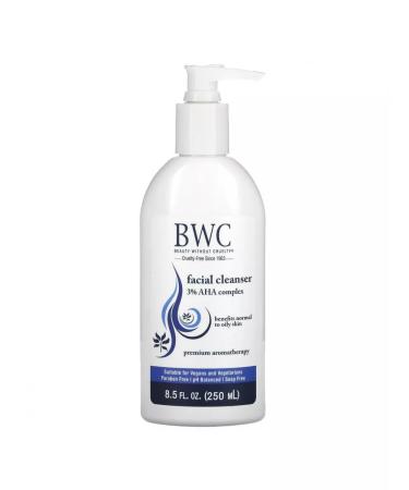 Beauty Without Cruelty Washing gel complex with 3% AGK 250 ml