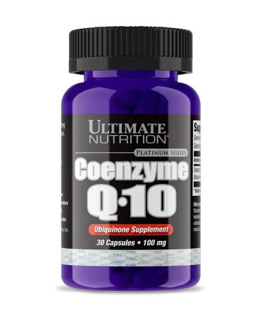 Ultimate Nutrition Vitamins Coenzyme Q-10 30 capsules