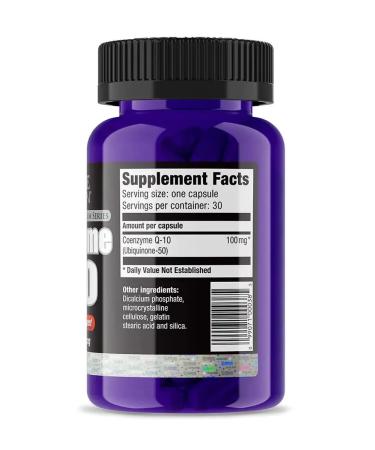 Ultimate Nutrition Vitamins Coenzyme Q-10 30 capsules - Buy Online on GoSupps.com