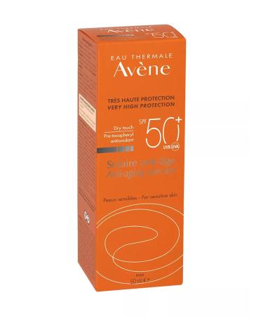 AVENE Sunwall cream anti-aging SPF50 Anti-Auging Suncare - Buy Online on GoSupps.com