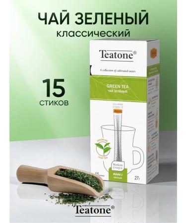 Teatone Green tea in sticks 15 pcs