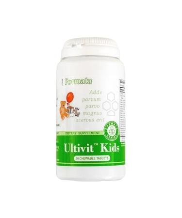 Santegra Children's vitamins Ultivit Kids USA 60 chewing tablets - Buy Online on GoSupps.com
