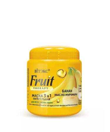 Vitex Shampoo and hair mask Nutrient banana Fruitterapha - Buy Online on GoSupps.com